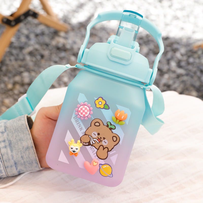 LID040 - Botol Air Anak Karakter Stiker