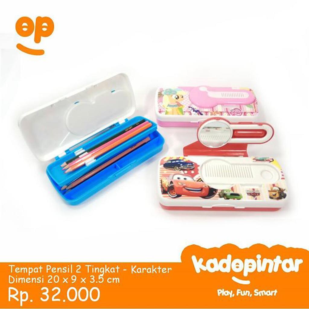 

Tempat Pensil 2 Tingkat - Cars