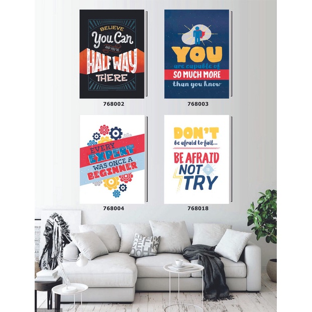 

Buku Tulis / Notebook / A5 Jepang / Typography / Set 2501