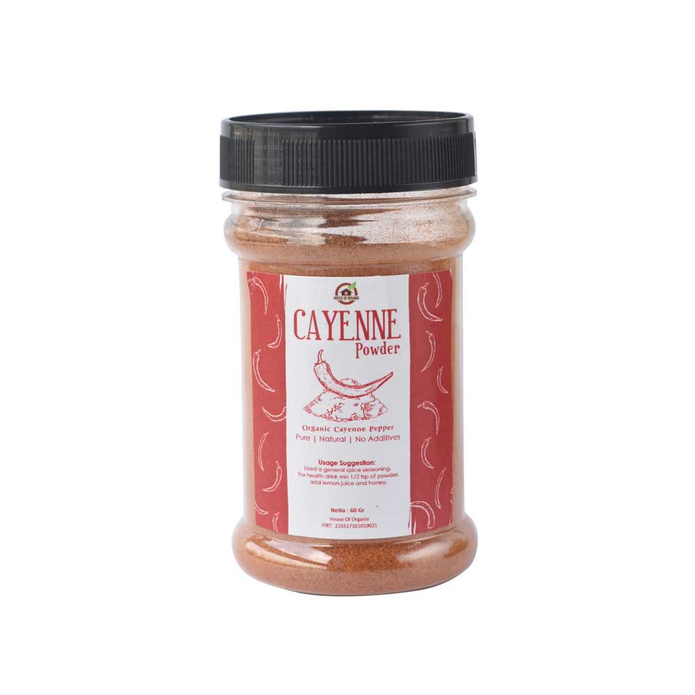 Natural Cayenne Pepper ( Bubuk Cabai ) 50 Gr