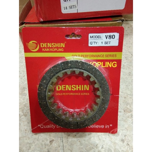 kampas kopling yamaha v80 densin
