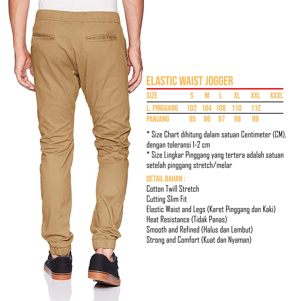 Part II Celana Panjang Pria Jogger - Celana Joger Slimfit Premium by Caesar Olshop