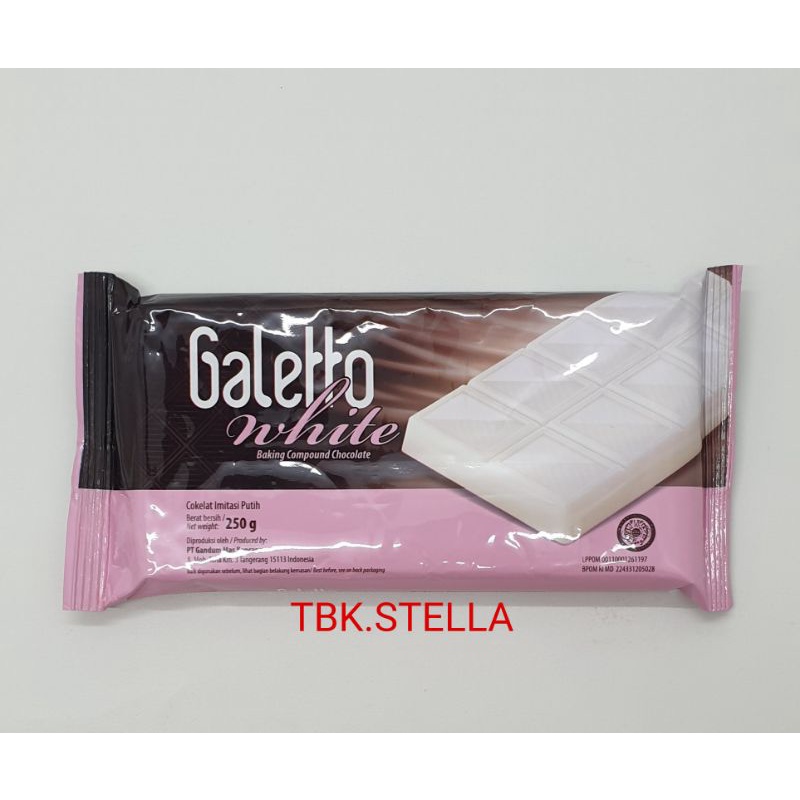 

GALETTO WHITE BAKING COMPOUND CHOCOLATE