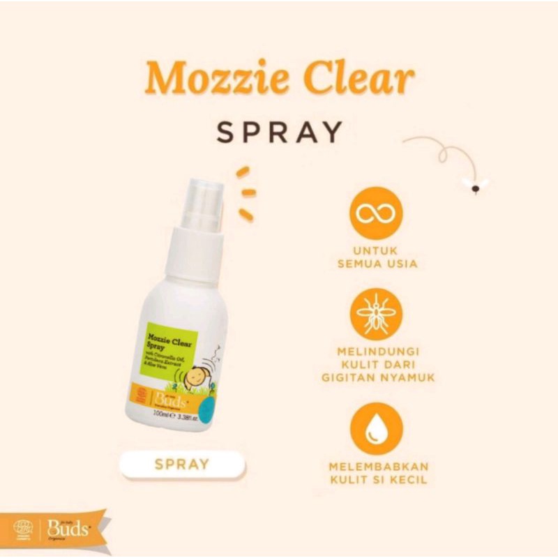 Buds Mozzie Clear Spray