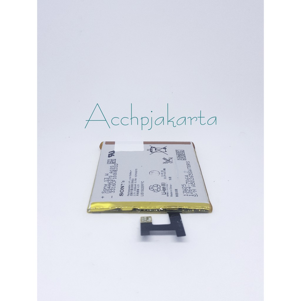 Batre Batrei Baterai Battery Sony Xperia Z Big L36H C6602 / M2 / E3 Original 100%