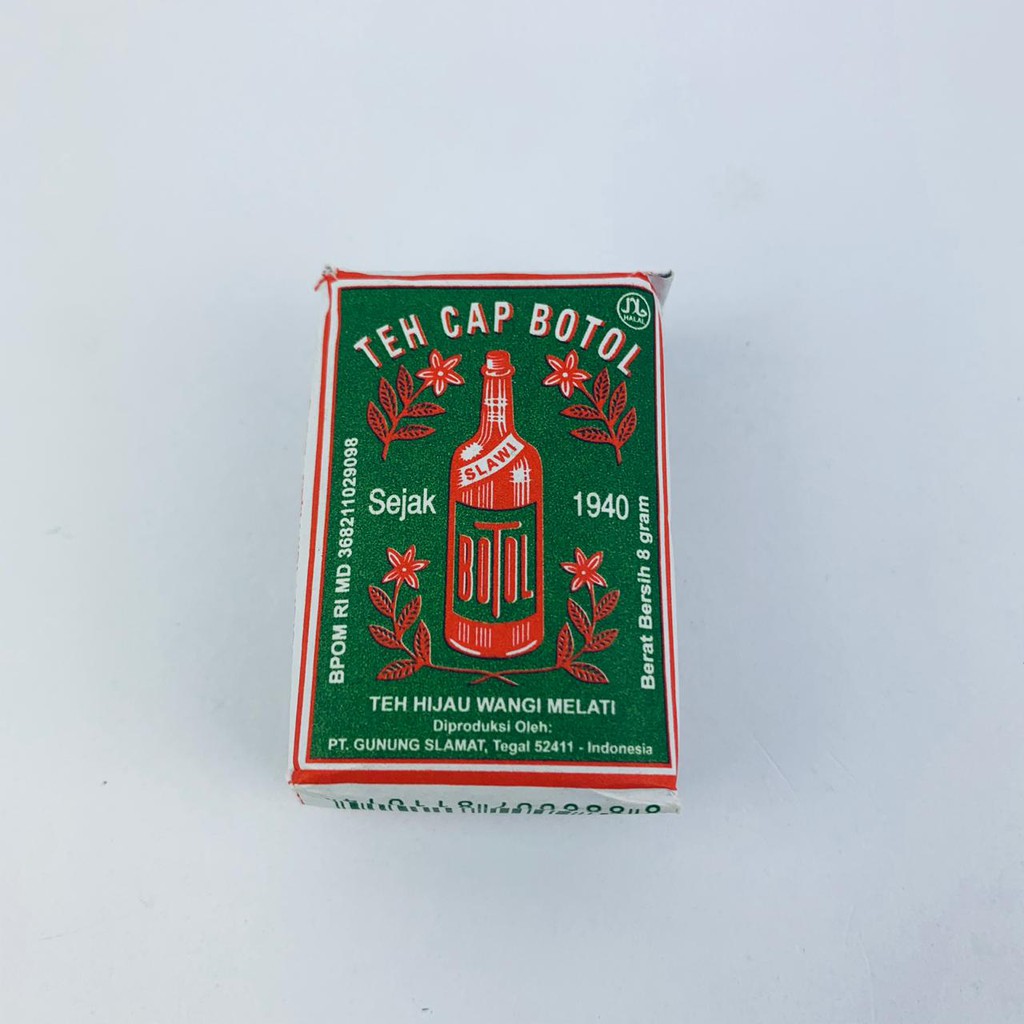 Teh Cap Botol / Teh Hijau Wangi Melati /  Teh Serbuk / 40g