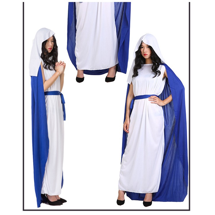 CC-171 kostum yesus maria jesus virgin mary  gereja import halloween costume cosplay pesta