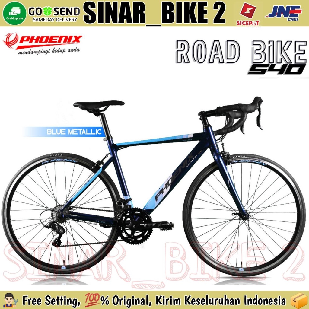 Sepeda Balap Roadbike PHOENIX 540 Frame Alloy 2X9 Speed