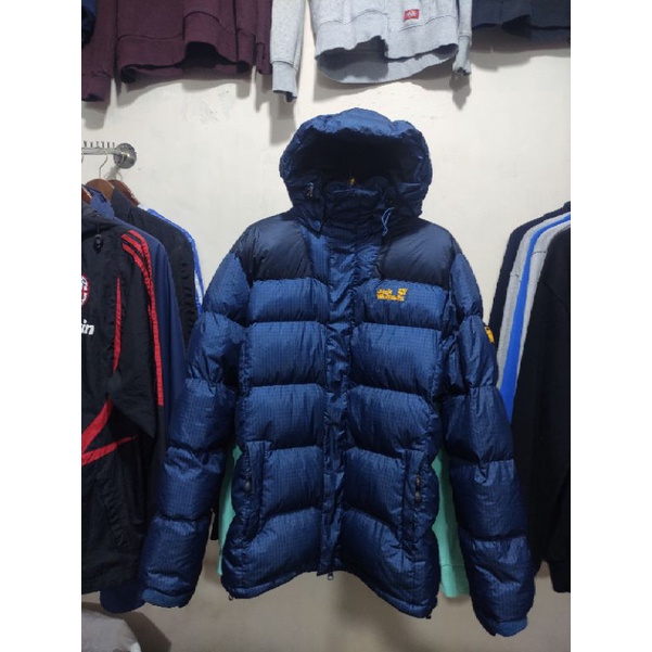 Jaket Bulu Angsa Down Jacket Jack Wolfskin Second Original