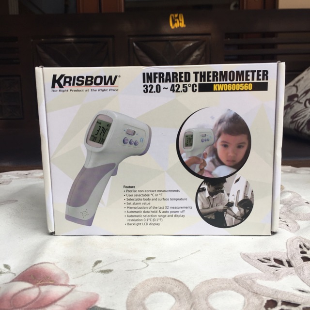 Termometer infrared gun krisbow