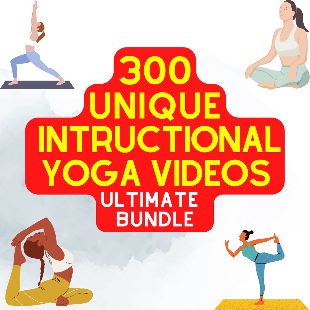 

NS 300 Instructional Yoga videos | Belajar Yoga Dekat Rumah | Cheapest in Shopee