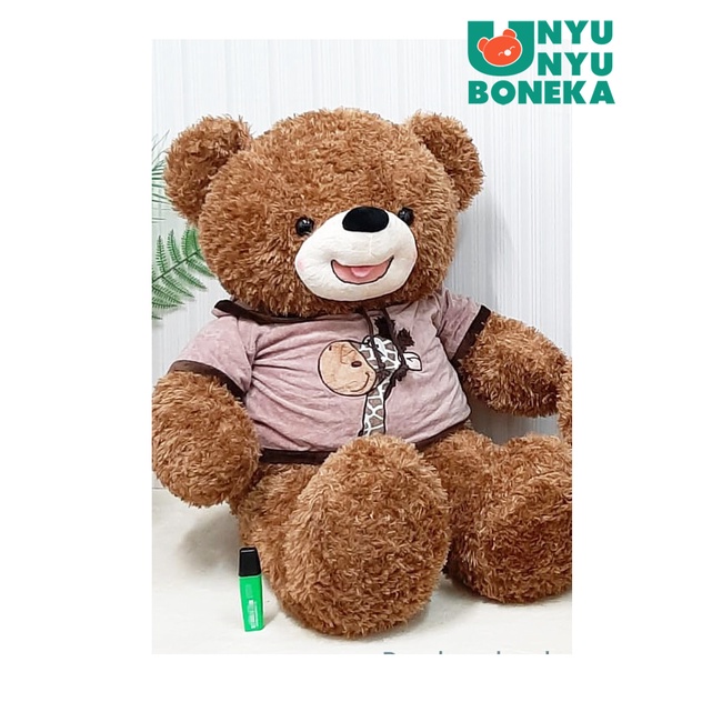 Boneka Bear hoody size 100cm/Beruanglucu/Animal/wondarland/disney/mainananak/guling/souvenir