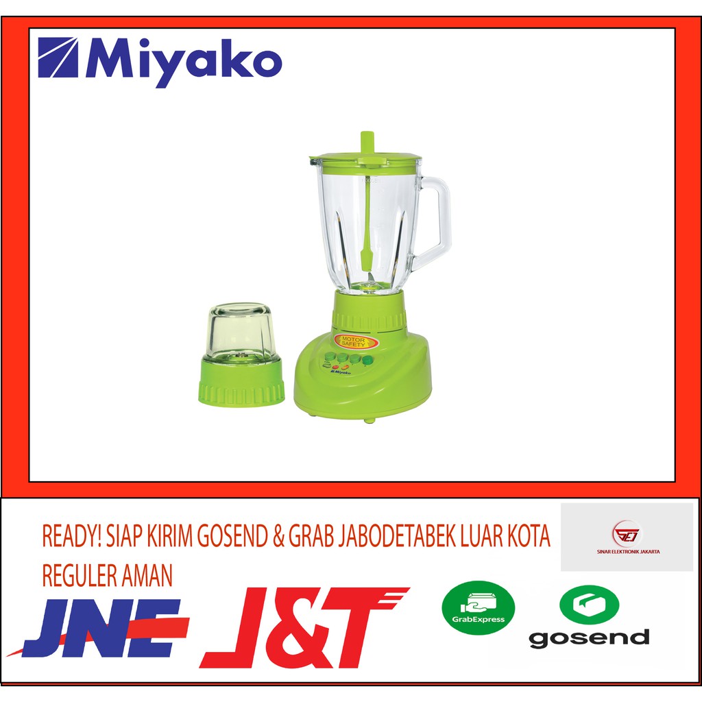 Miyako BL 151 GF. Blender Kaca 1.5 Liter 2 Gelas. Baru &amp; Bergaransi Resmi