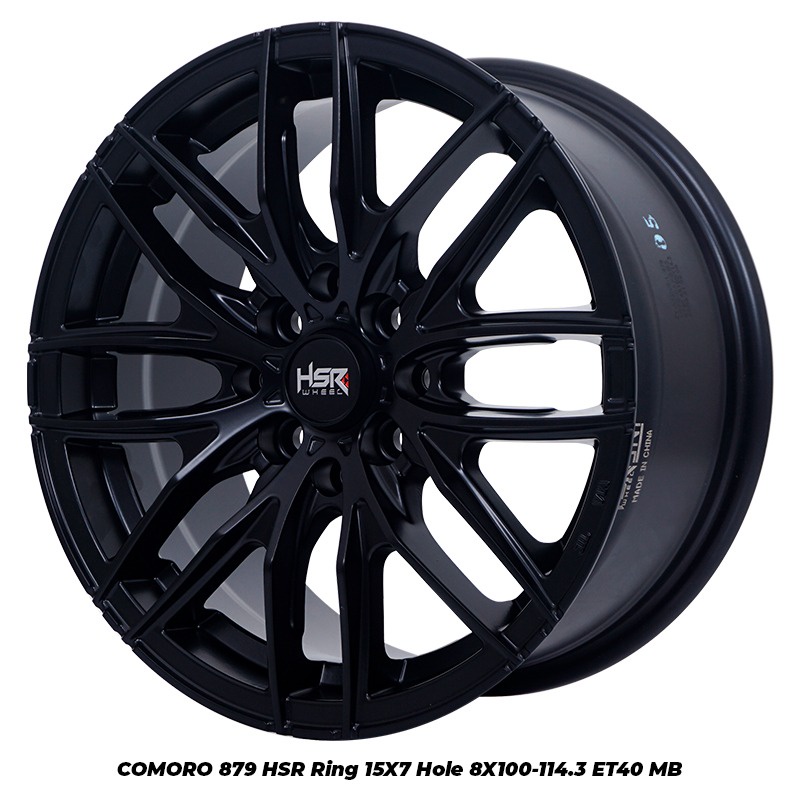 Velg Racing R15 Mobil Brio Sigra Xenia COMORO HSR Ring 15 Baut 4  PCD.4x100/114,3