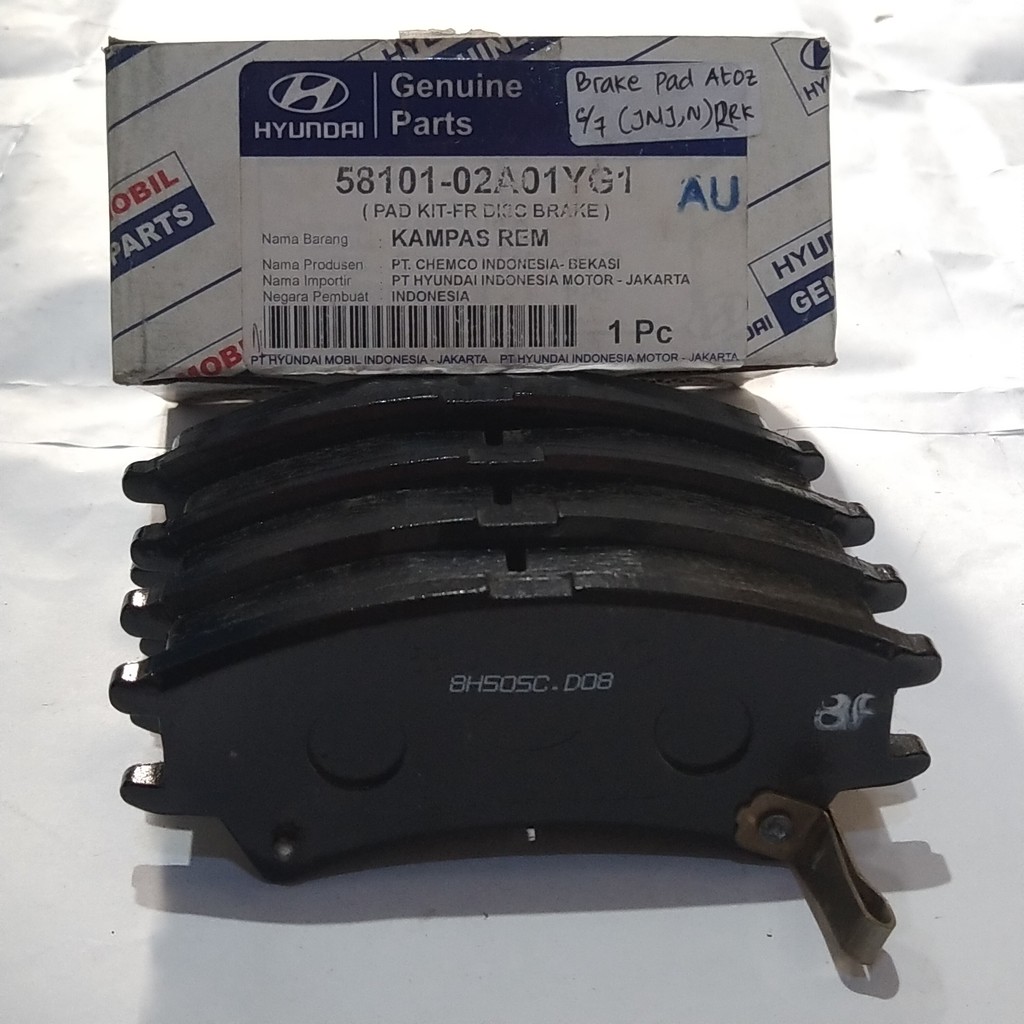 Kampas Rem Hyundai Atoz