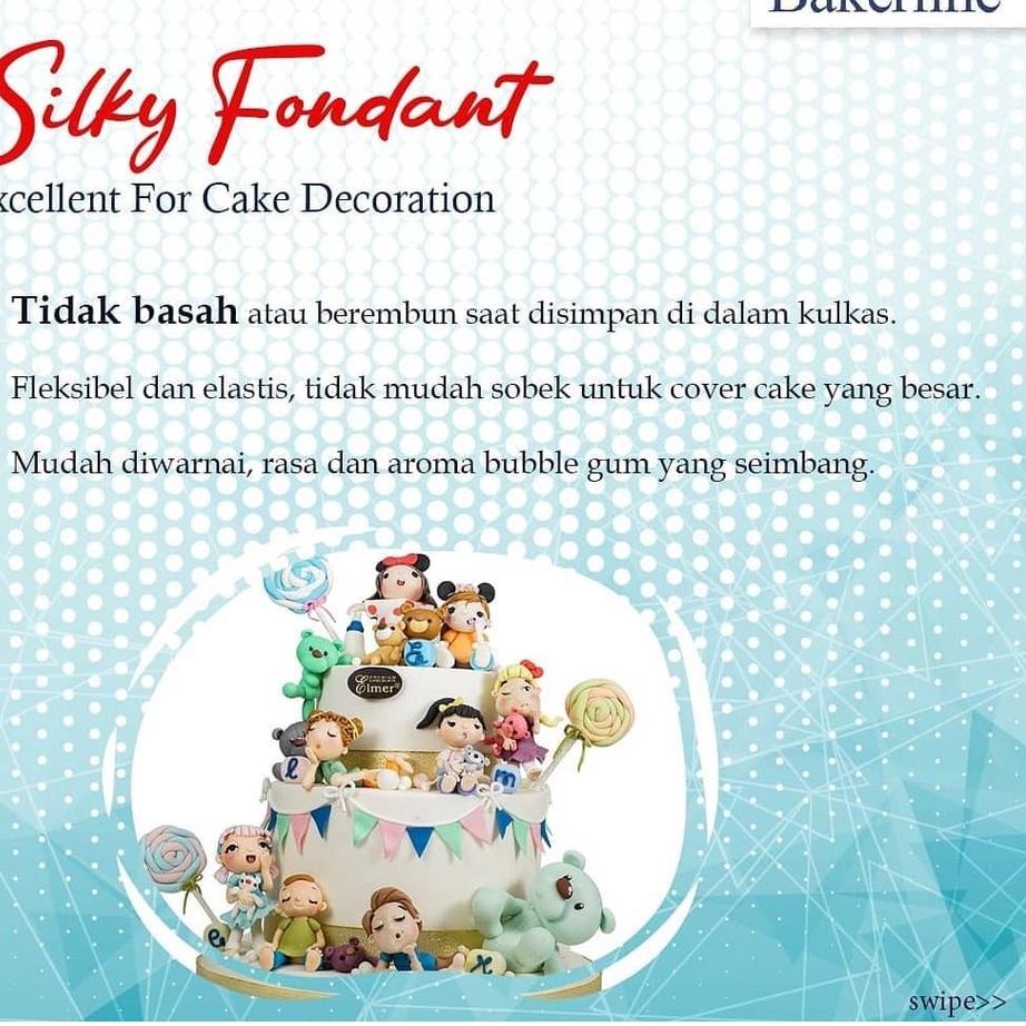 

Update - BAKERLINE SILKY FONDANT HARD FONDANT 500 GRAM