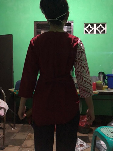 Atasan Batik Dolby Dolbi Dobby Doby Tenun Sutra Tulis Halus Katun Atbm Baron ,sarombit Atasan