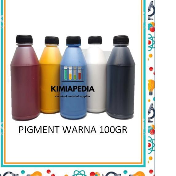 

♙ Pigment Pigmen Pewarna Resin Merah Kuning Biru Putih Hitam 100gr 100 gr ➴