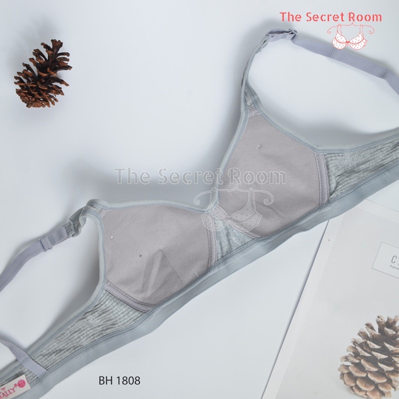 TALLY BRA BH 1808 | CUP A | TANPA KAWAT | BUSA TIPIS | SIZE 34 - 38