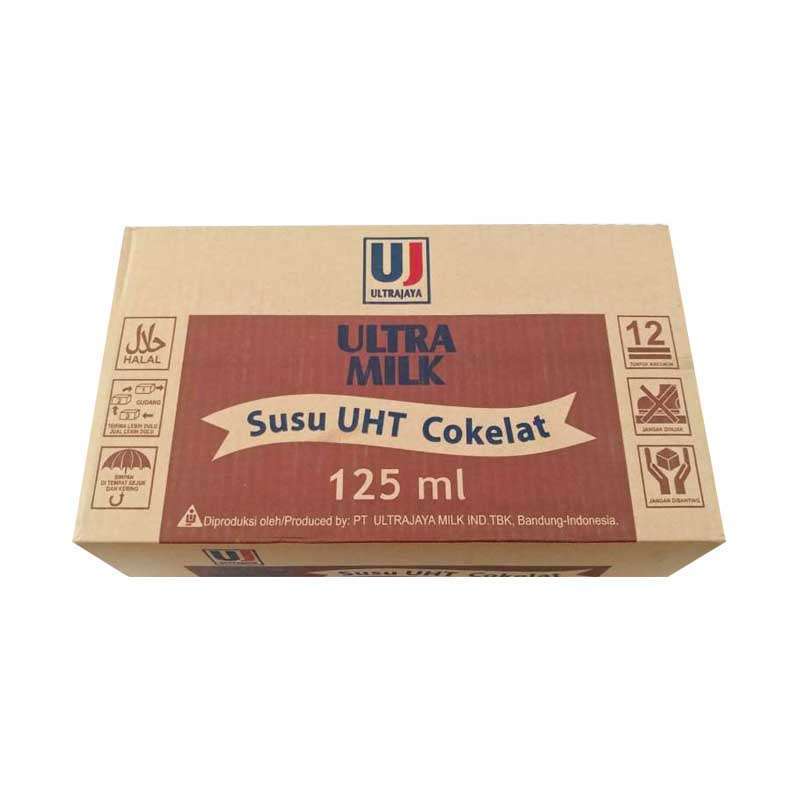 ULTRA MILK SUSU UHT 125ML 1 DUS ISI 40PCS