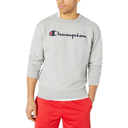 CREWNECK CHAMPION SWEATSHIRT BASIC SWEATER SABLON PRIA WANITA