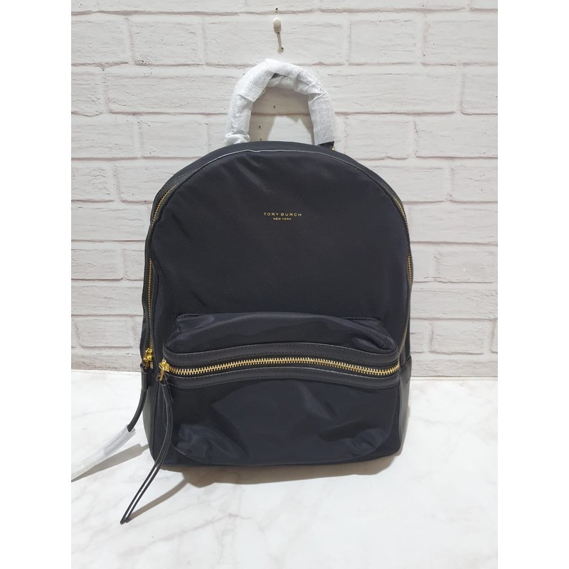 tas tory burch perry nylon backpack black