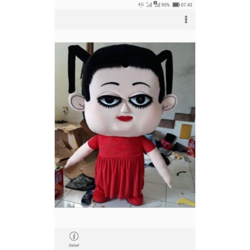 kostum badut mampang