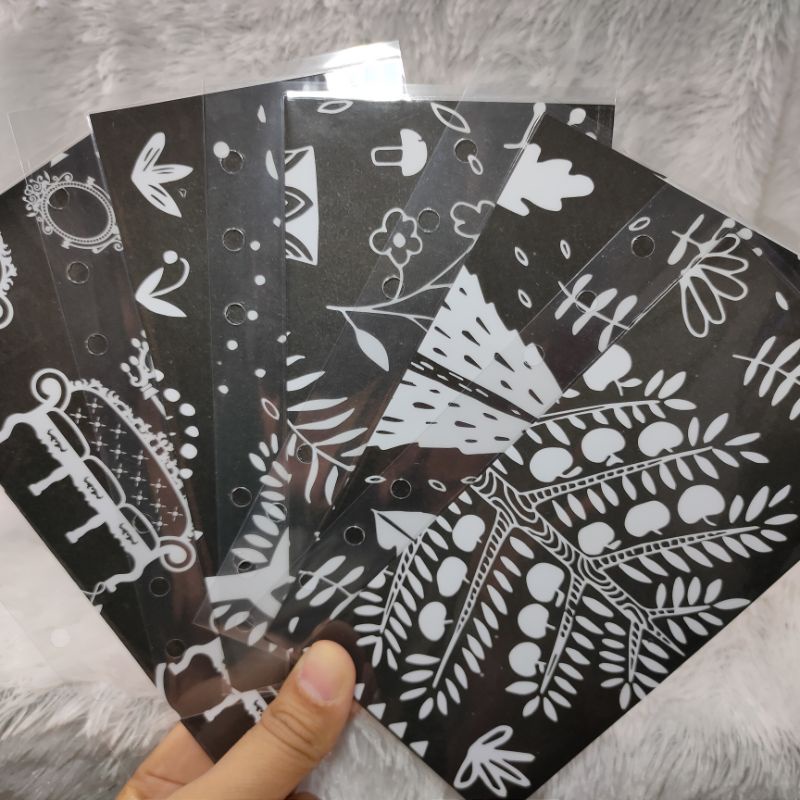 

CASH ENVELOPES TEMA MONOKROM (BLACK AND WHITE) UKURAN A6