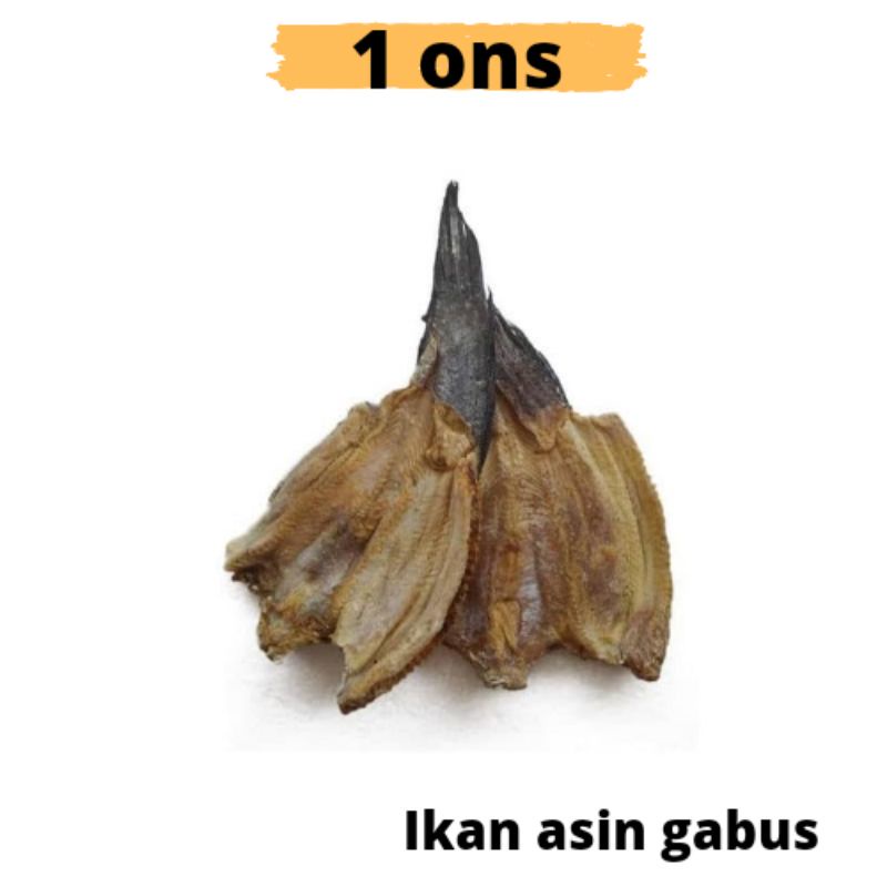 

IKAN ASIN GABUS 1 ONS KUALITAS SUPER