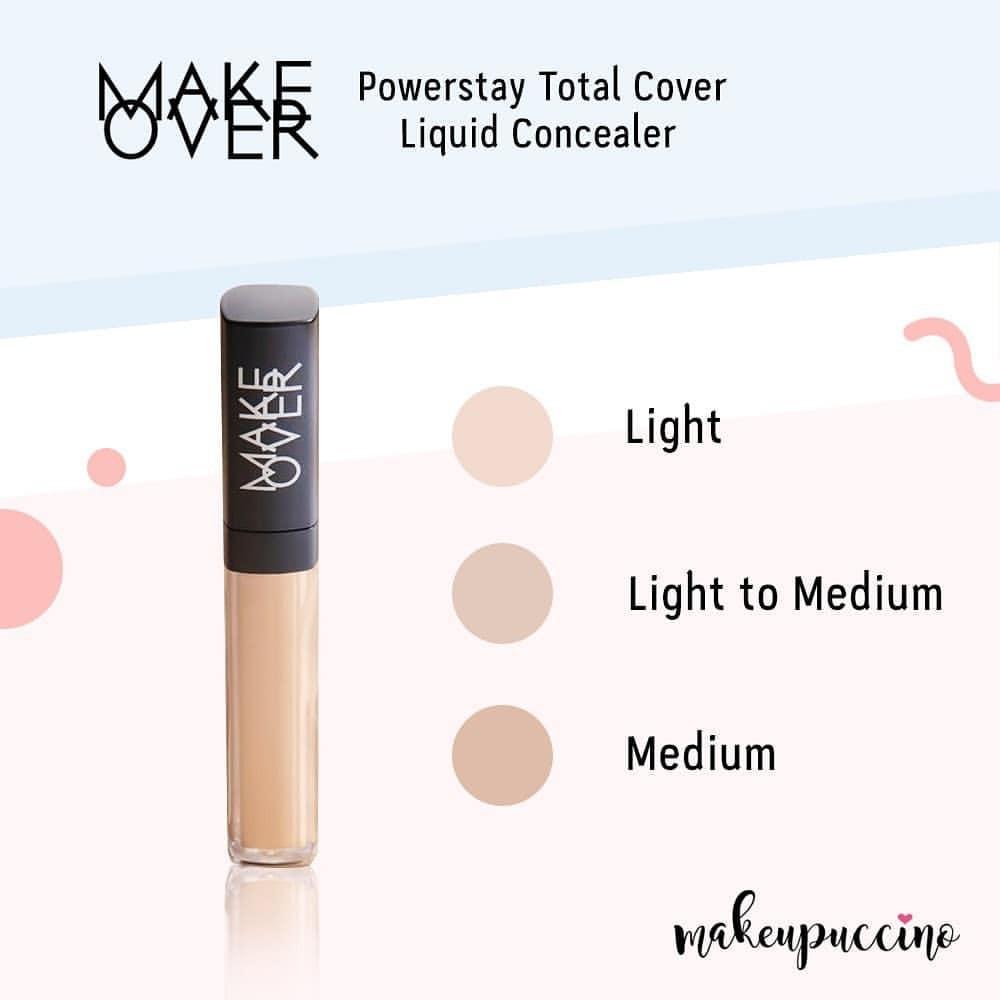 MAKE OVER Powerstay Total Cover Liquid Concealer - 6,5ml