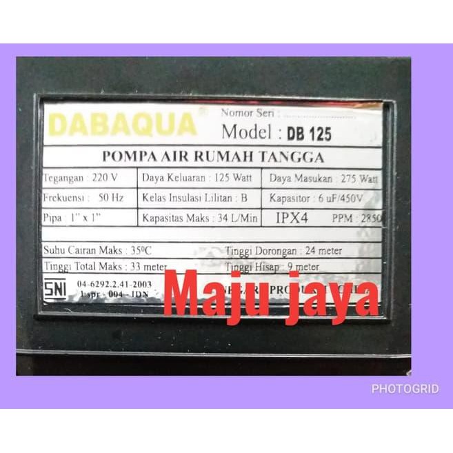 ➴MNW Pompa air 125 watt "DAB" national shimizu 128 ps 116 sanyo 137 c ❊ Best