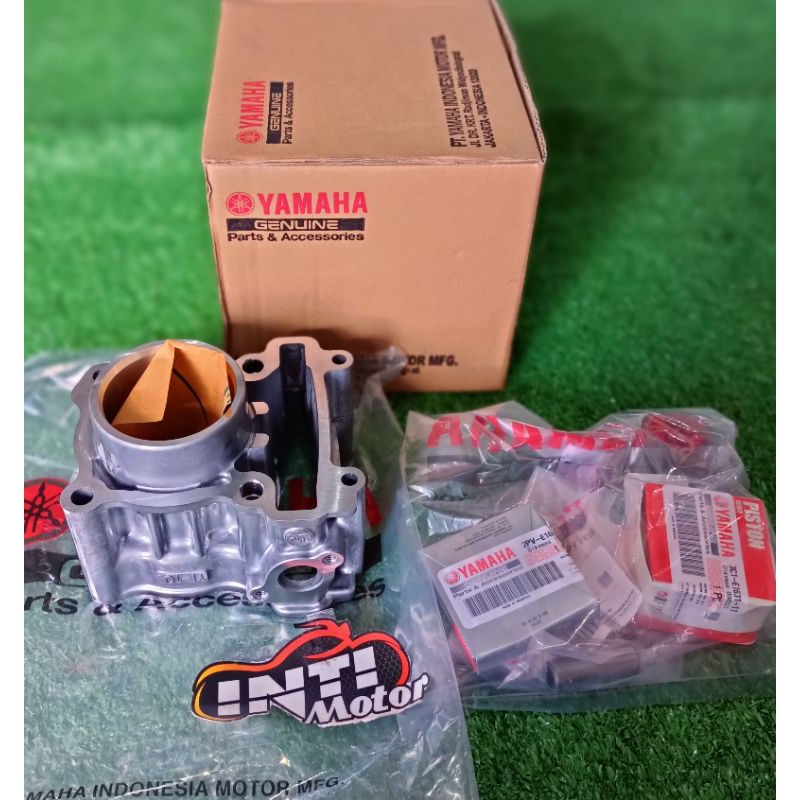 Bureng BLOCK VIXION ASLI 100% 1 set DENGAN Piston Kit Vixion OLD DAN NEW Vix BARU KODE 1PA ori YGP 1
