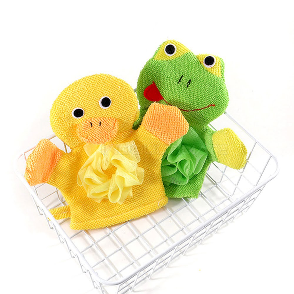 Spons Mandi Anak Waslap Busa jaring Karakter Mandi Sponge Busa Shower Puff BT-111 Washlap Mandi Bayi