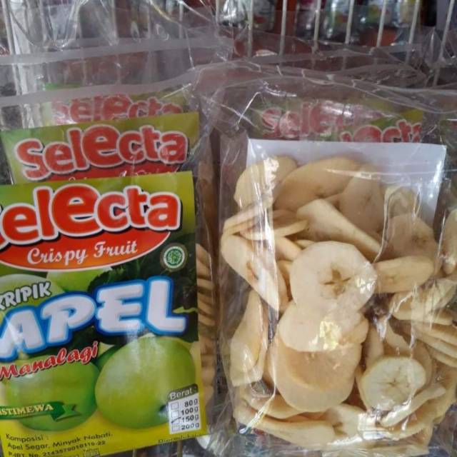 

Kripik buah apel