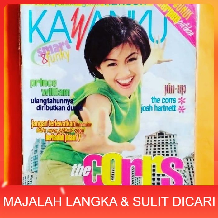 Majalah KAWANKU No.2 Jul 2000 Cover AGNES MONICA Langka