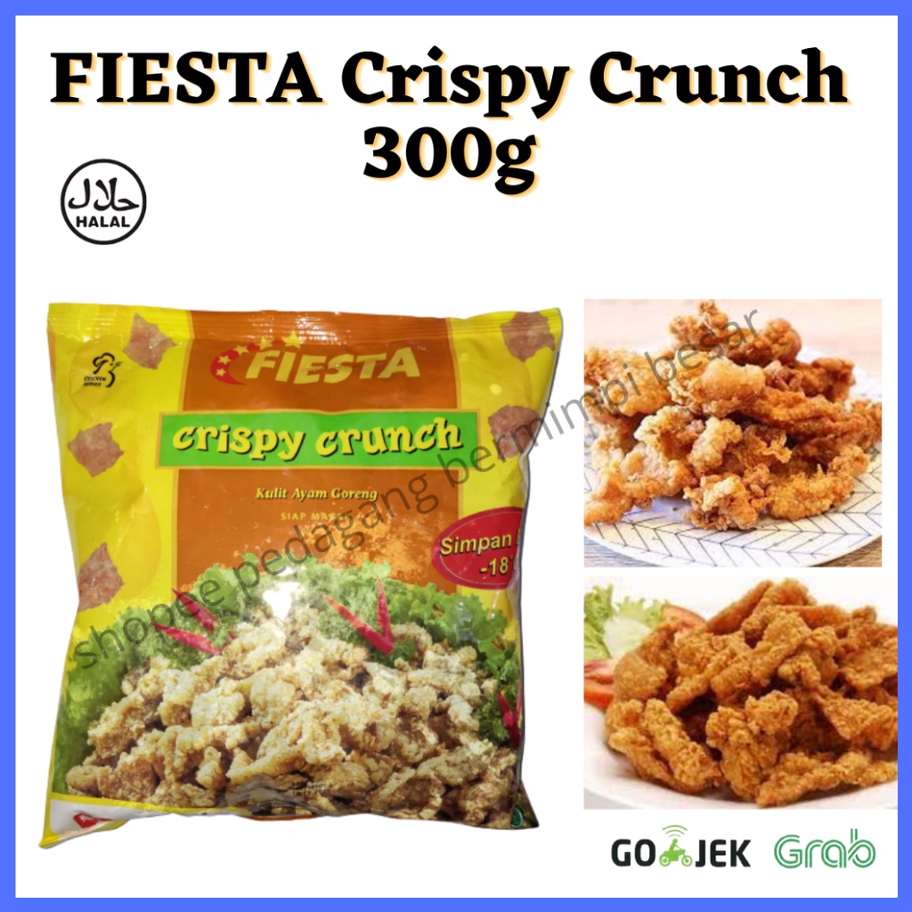 Fiesta Crispy Crunch 300g/ Kulit Ayam 300g