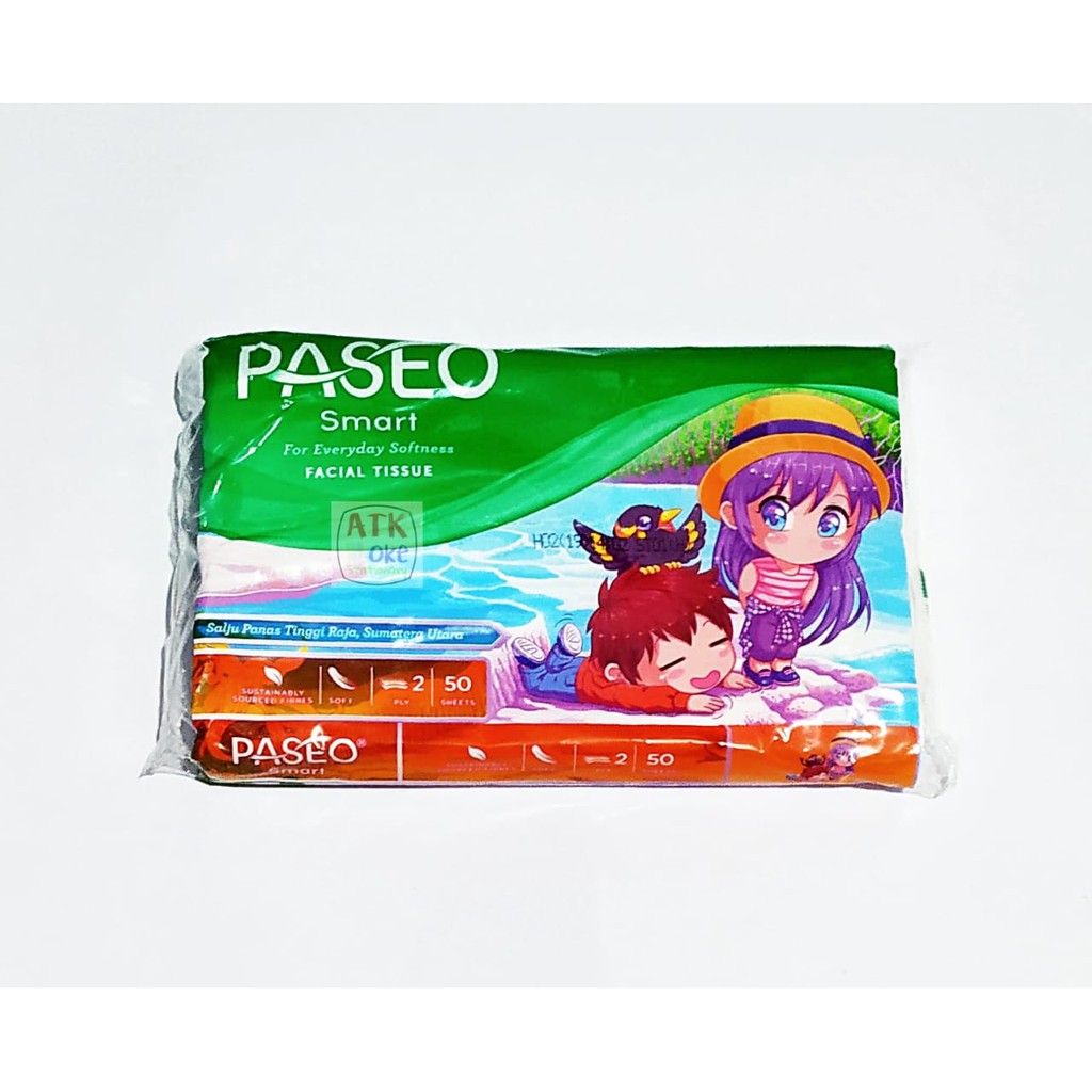 Paseo Tissue Travel Pack (Tg) 50 Sheet