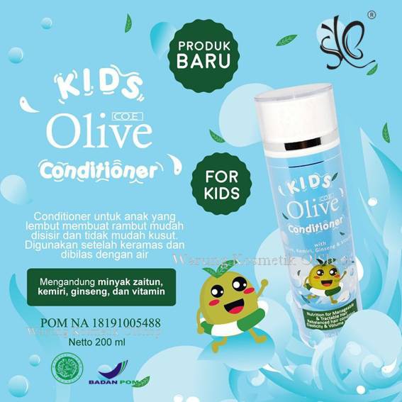 SYB Olive KIDS Conditioner  Rambut  Anak  200 ml BPOM 