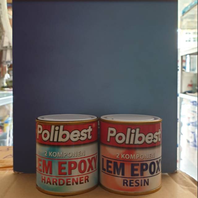 

POLIBEST lem epoxy 2 komponen 350 gr/set