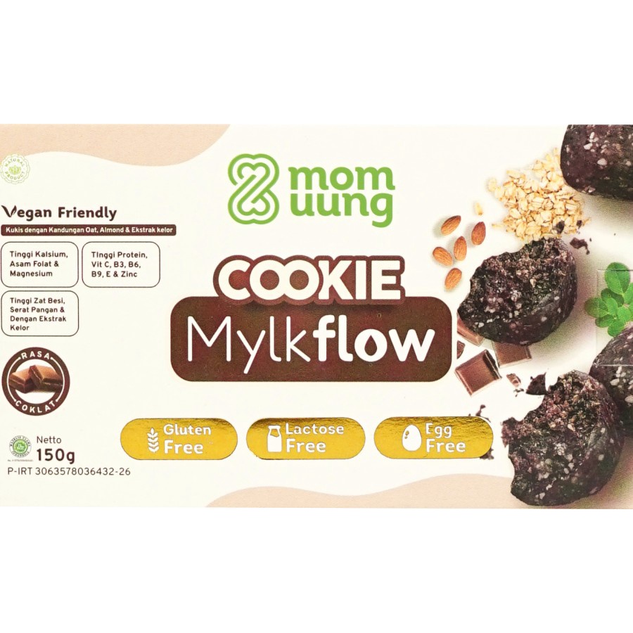 Mom Uung Cookie Mylkflow Cookies MomUung Kukis Pelancar ASI Booster