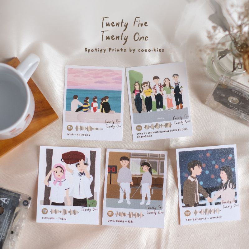 

Twenty five twenty one Spotify Art Prints by COOO.KIES