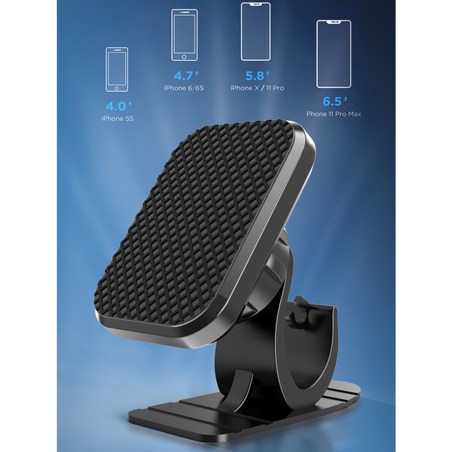 Stand Holder Hp Magnetik Universal Untuk Dashboard Mobil