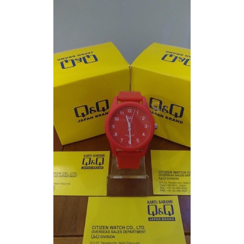 Jam Tangan QnQ QQ Q&amp;Q Pria / Wanita VS12 VS12J ORIGINAL