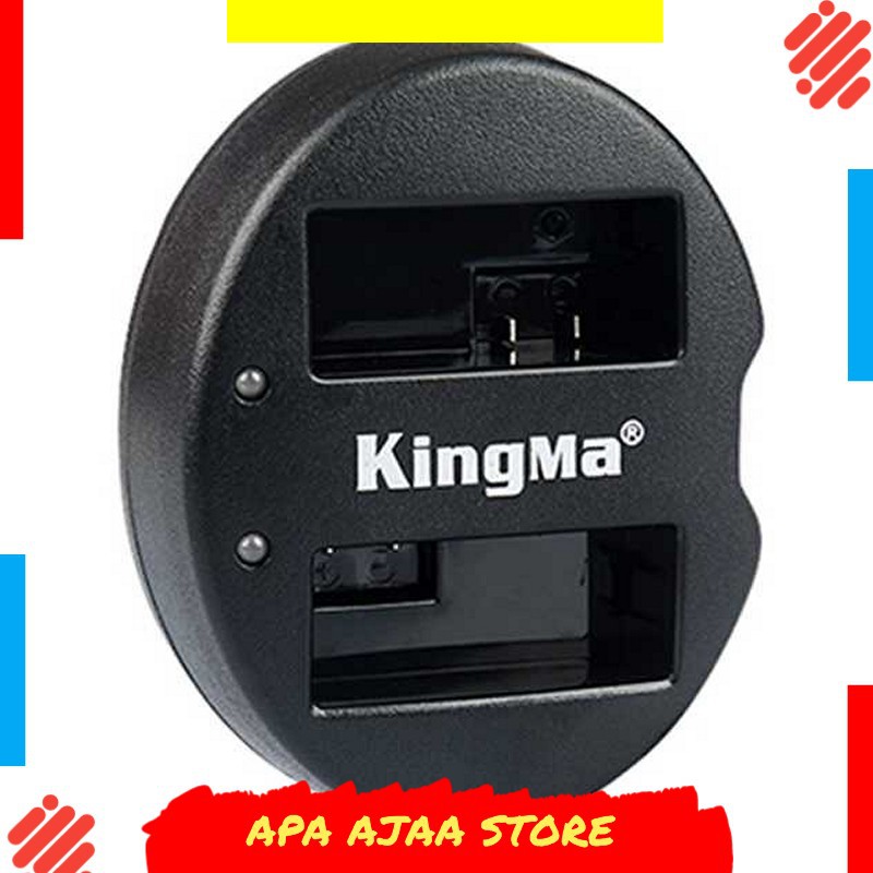 Termurah ! Kingma Charger Baterai 2 Slot Canon 550D 600D 650D Rebel T2i - LP-E8