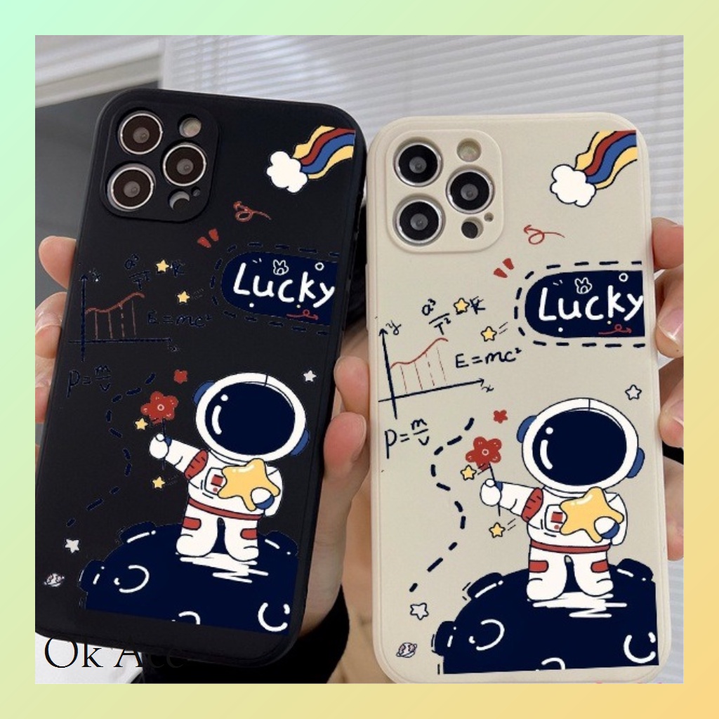 Softcase Motif NASA BB11 for Iphone 6 6s 6g 6+ 6s+ 7 8 7+ 8+ X Xs 11 12 13 14+ Plus Pro Max