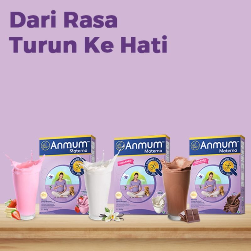 

Anmum Materna Lacta Strawberry and Coklat susu ibu hamil