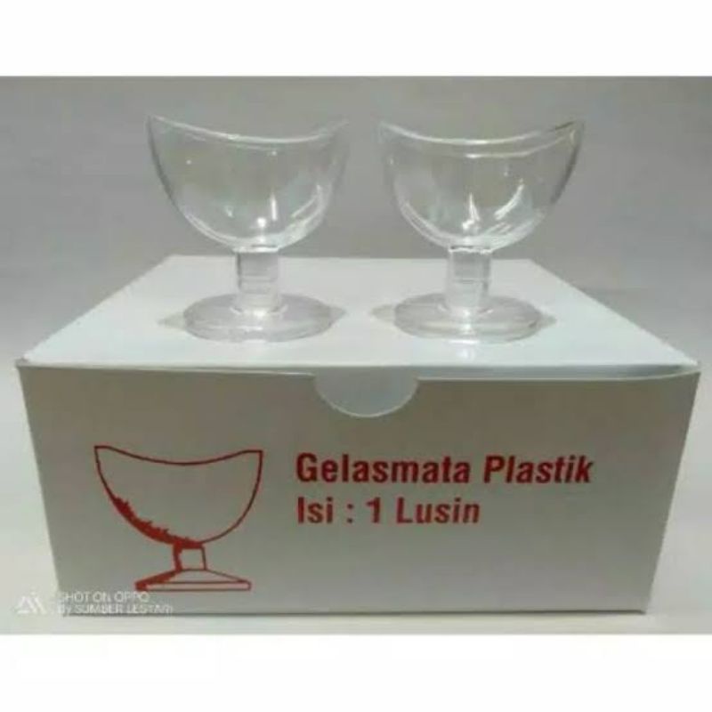 Gelas cuci mata / gelas mata plastik / tempat cuci mata