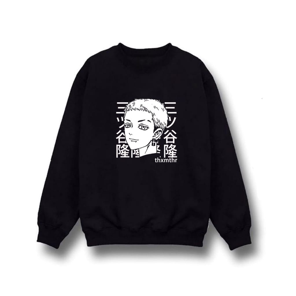 TAKASHI MITSUYA SWEATER ANIME FLEECE UNISEX TEBAL MURAH TERBARU'