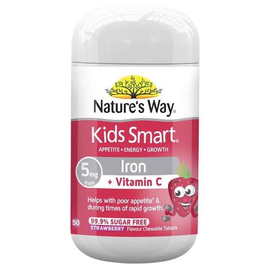 ✔POPULER Nature's Way Kids Smart Iron + Vitamin C / Natures Way / Nature s way