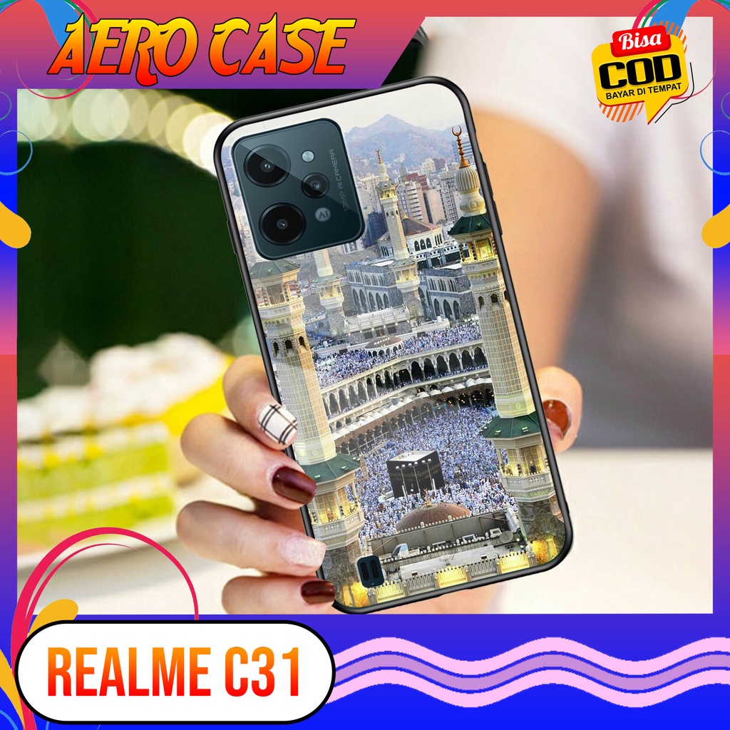 Case Realme C31 - Casing Realme C31 Terbaru 2021 AERO CASE [ MOTIF ISLAMIC ] Silikon Realme C31 -  C